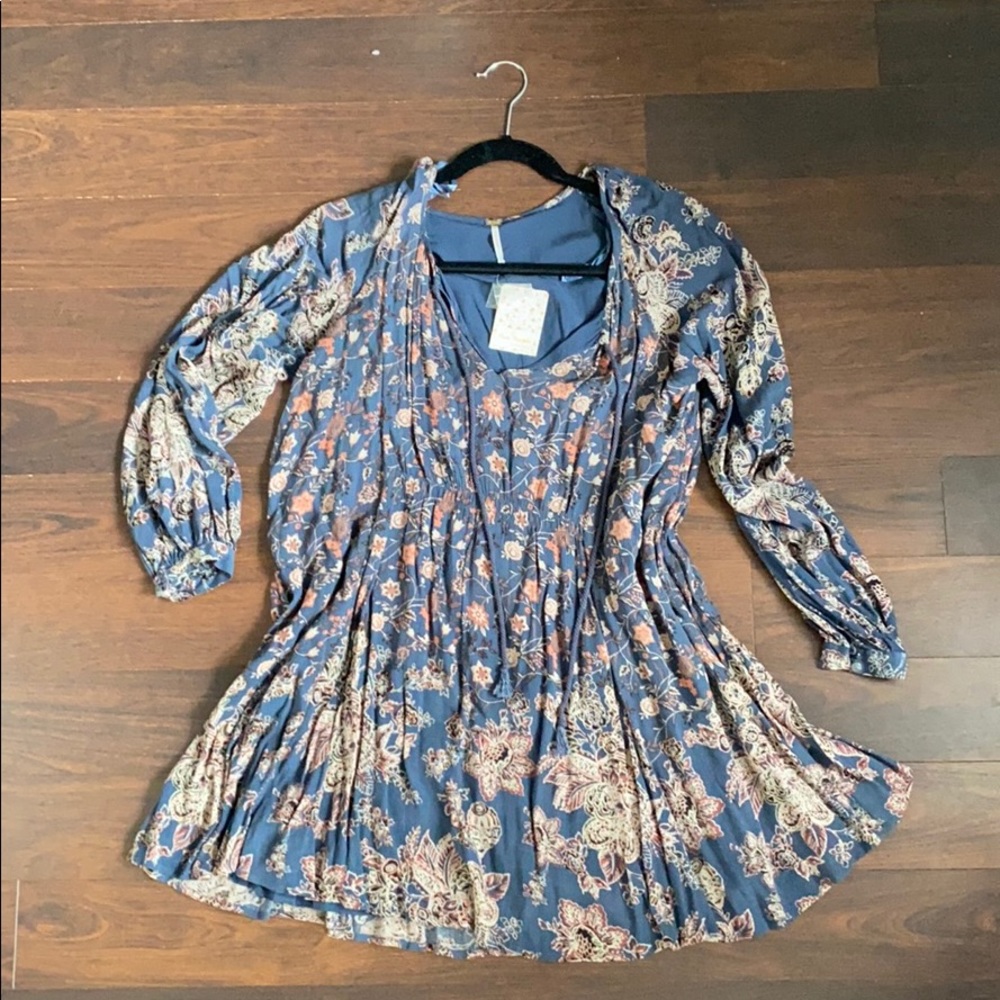 Free People Boho Mini Dress